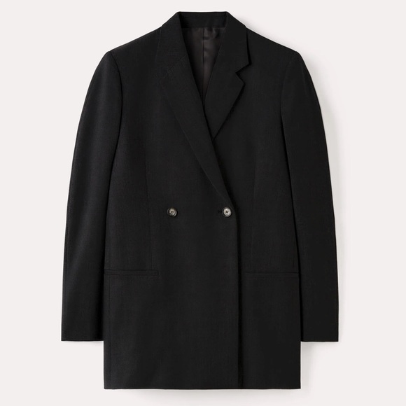 ‼️SOLD‼️ Toteme Double Breasted Blazer - Black - Picture 2 of 4